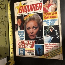 Rowena Wallace Original 1984 Star Enquirer magazine Hand Signed Prisoner Cell H