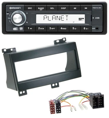 Continental MP3 AUX USB DAB 1DIN Autoradio für Kia Ceed (2007-2009) - Bild 1 von 4