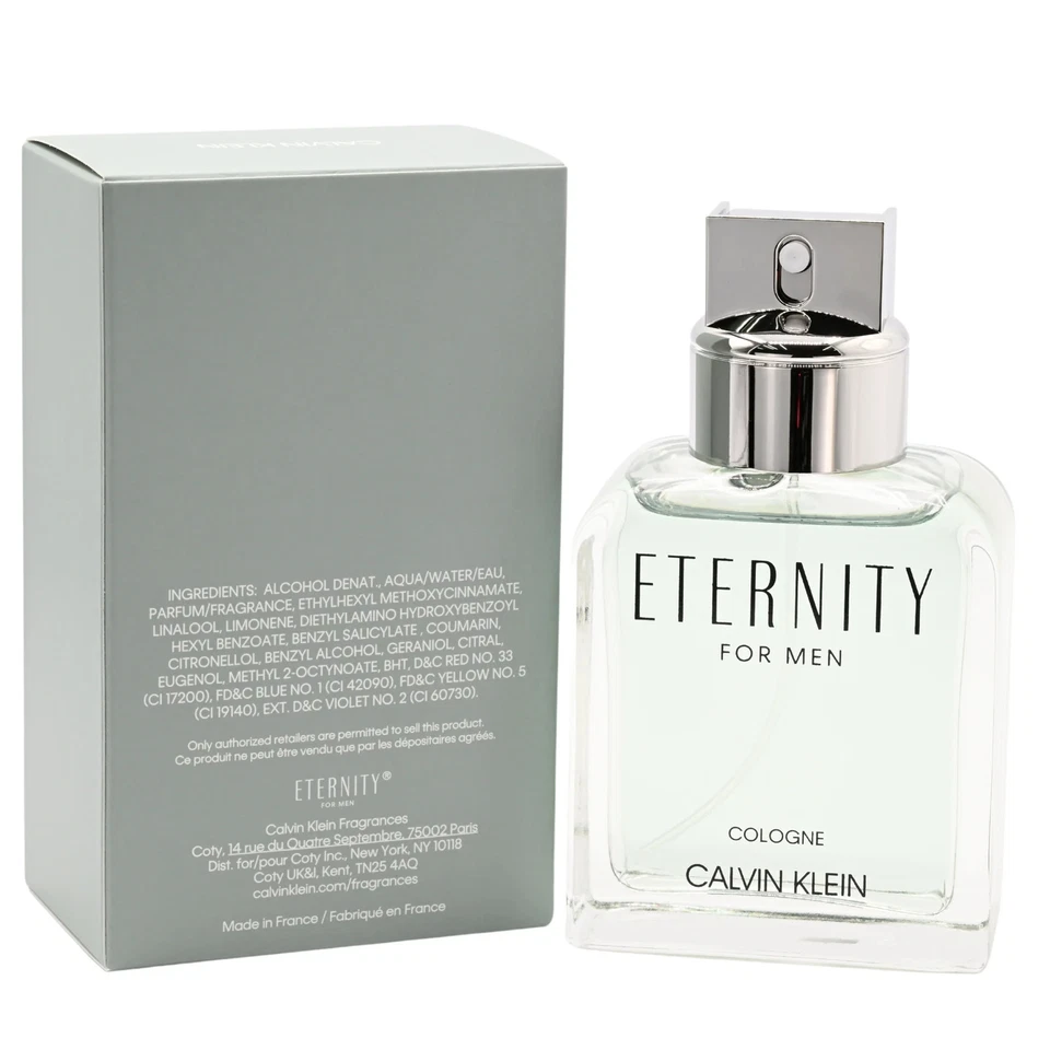 Eternity Cologne por Calvin Klein para hombre EDT 3.3 / 3.4 oz nuevo en caja Foto 4 de 4