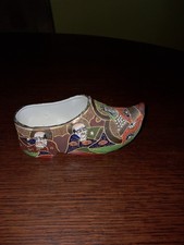 Sabot Porcelaine Style Satsuma Fabriqué Au Japon