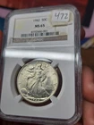 1942-P Walking Liberty Half Ngc MS65 Nice Luster Nice Strike