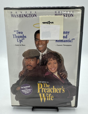 The Preacher's Wife (DVD, 1996) Whitney Houston / Brand New Sealed