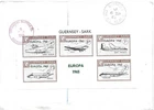 Guernsey - SARK 1965 EUROPA Miniature Sheet on Registered Illustrated FDC