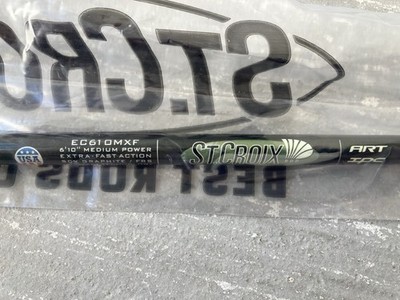 St. Croix Legend Elite 6'10'' Medium Extra Fast Casting Rod EC610MXF 