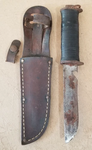 Original US WW2 EGW Waterman military fighting knife
