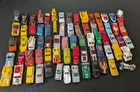 Huge Lot 70+ Vintage Matchbox Hot Wheels Tomica Etc Toy Cars w/Case 1970s 1980s