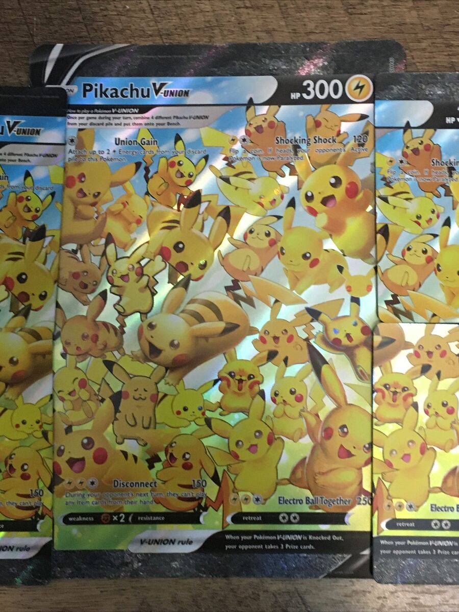 Pokémon - 25th Celebration - Pikachu V-Union And Jumbo SWSH Pokémon - 25th Celebration - Pikachu V-Union And Jumbo SWSH