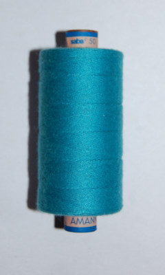 Nähgarn AMANN SABA Stärke 50- 500m türkis (232) Polyester Jeans