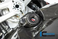 Ilmberger GLOSS Carbon Fibre Ignition Switch Cover Ducati Panigale V4 S 2018
