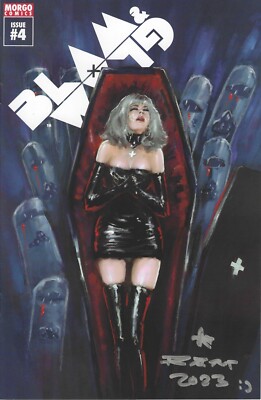 Blam & Glam #4 Morgo Comics Collectibles Variant England Import