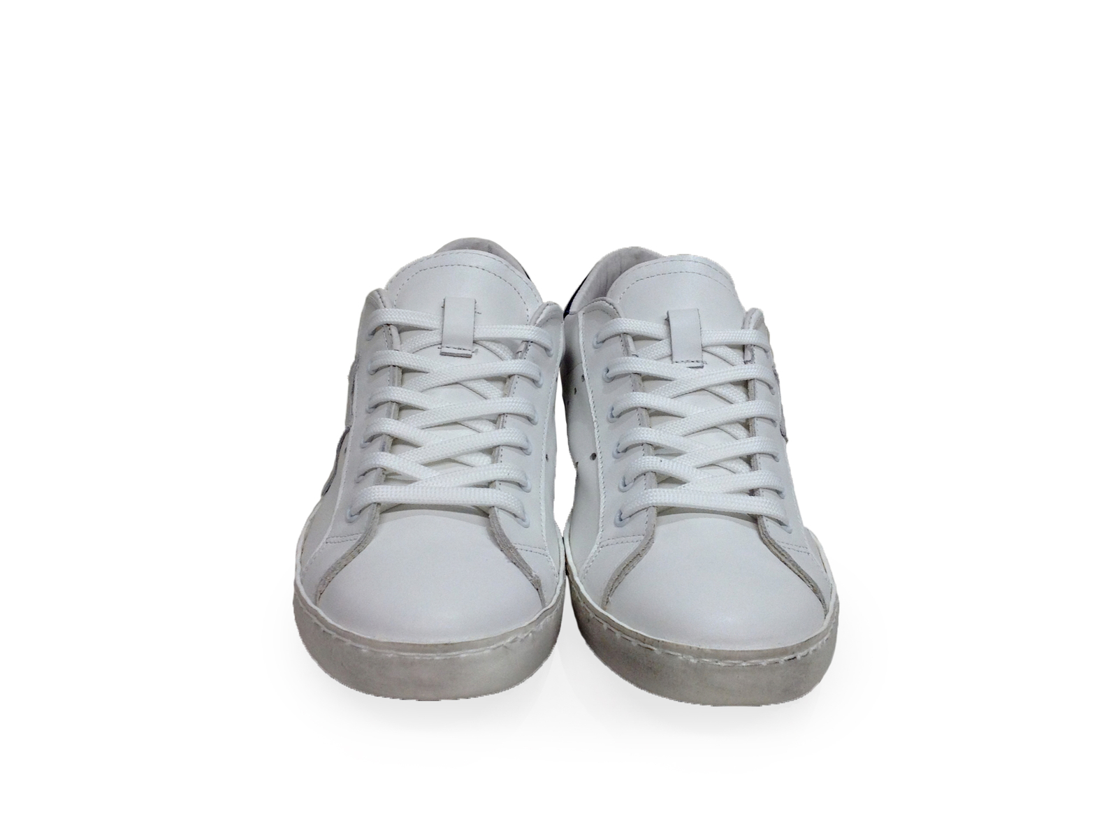 Scarpe Sneakers Basse Uomo In Vera Pelle - Made In Italy - Modello Stella Nera - Foto 10