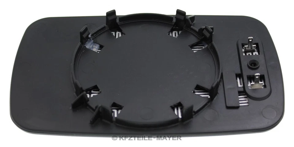 SPIEGELGLAS SET LINKS UND RECHTS BMW E46 E39 ASPHÄRISCH BEHEIZT GLAS BLAU GETÖNT - Bild 4 von 4