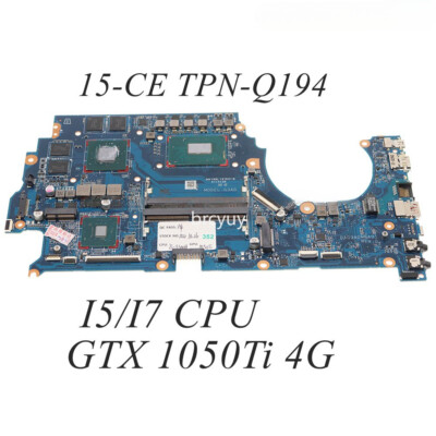 DAG3ADMBAD1 For HP OMEN 15-CE TPN-Q194 Motherboard I5/I7 CPU GTX1050Ti 4GB