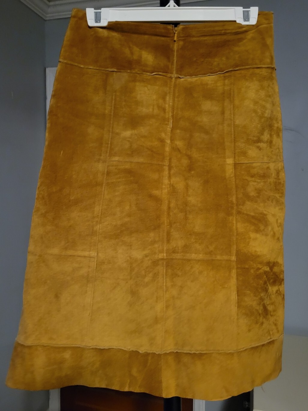 Wilsons Leather MAXIMA Patchwork Tan Suede Leathe… - image 3