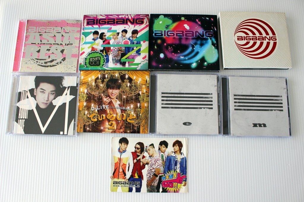 BIGBANG CD/DVD/クリアファイル セット 【公式通販】