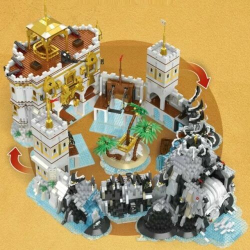 Building Blocks MOC Set Pirates Bay Model 66012 Kids DIY Toy - Picture 5 of 7