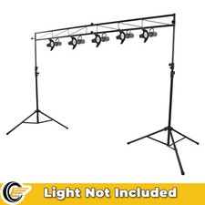 8 Ft DJ Booth Truss Kit Lighting Stage Stand W/ Lighting Stand Truss Dual Tripod