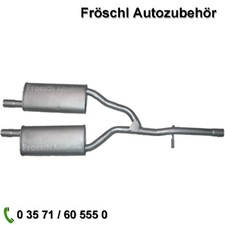 Mittelschalldämpfer Auspuff Mitte für Ford Taunus 2.0 2.3 a*