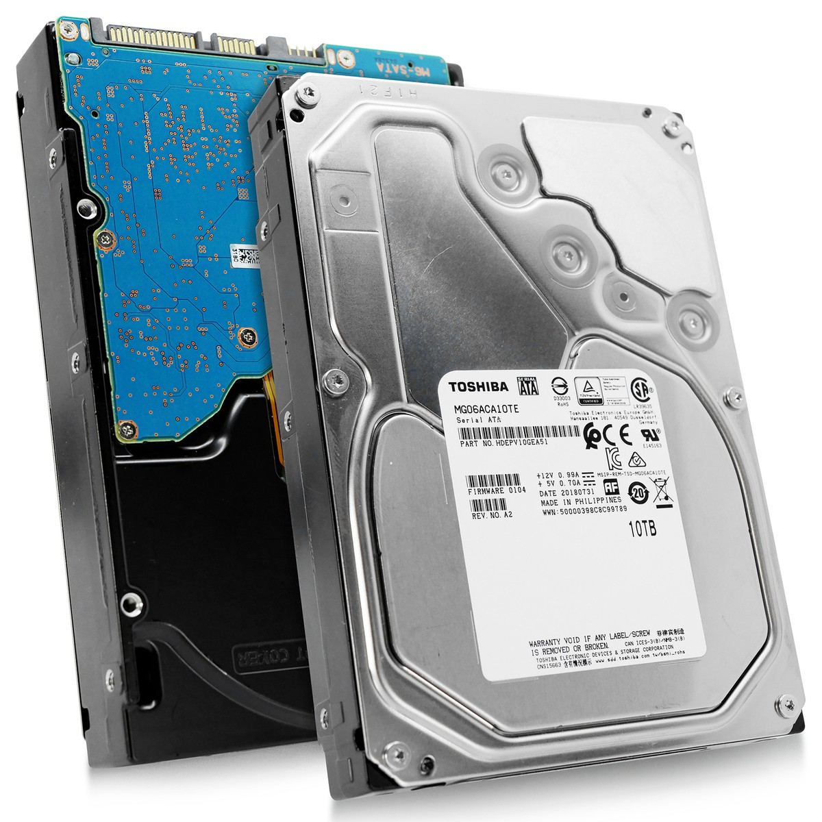 Toshiba MG06ACA 10TB 7.2K RPM SATA 6Gb/s 512e 3.5
