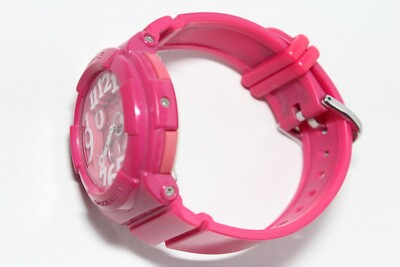 未使用級】Baby-G BGA-130-4B 腕時計 ピンク デジネオン CASIO vintage