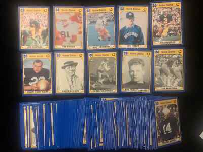 1990 Collegiate Collection NOTRE DAME football singles - Choose from list!