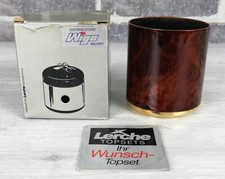 LERCHE KEEPS PENCIL CUP - VINTAGE PEN HOLDER - NEW - RARE - 8X7CM