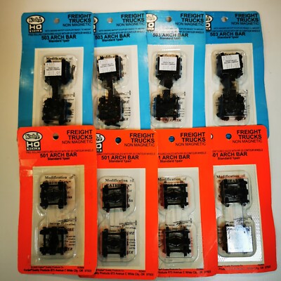 Kadee ho/On30 Arch Bar Trucks 501/503 Lot, NEW IN PACKAGE