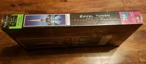 Buffalo Games:The Eiffel Tower Glow In the Dark Panoramic 750 Piece Puzzle (New) - Picture 4 of 12