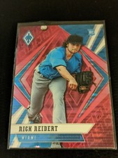 2021 PANINI CHRONICLES PHOENIX  NICK NEIDERT PINK PULSAR RC  NO 9 MIAMI MARLINS