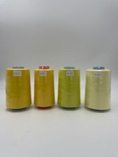 Polyester Over-locking Sewing Thread Cones 5000 yards Industrial or Home Machine