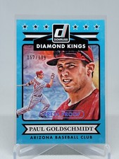 Paul Goldschmidt 2015 Donruss #1 Diamond Kings Silver Press Proof /199 E6E