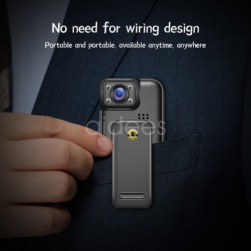 4K Wifi Mini Camera Camcorder Body Police Cam with Audio Video DVR IR Night Cam - Picture 10 of 22
