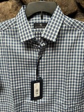HART SCHAFFNER MARX Plaid Short Sleeve Woven Shirt Mens Sz L,XL NWT 89 ST5WH312
