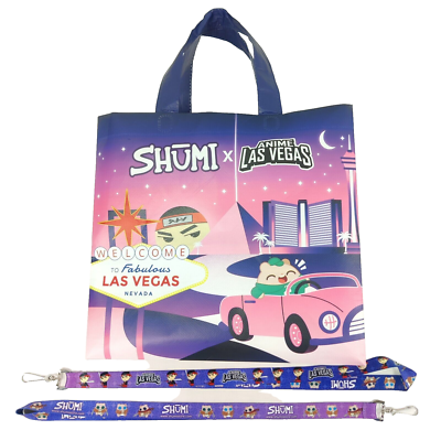 Shumi Toys Anime Las Vegas Tote Bag Mascot Lanyards Cosplay
