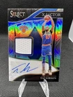2021-22 Taj Gibson Panini Select  GAME USED PATCH Autograph #XF-TJG /199
