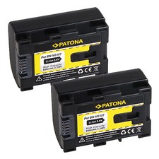 2x Batteria Patona 890mAh li-ion per Jvc Everio GZ-MG750U,GZ-MG760,GZ-MG760AA