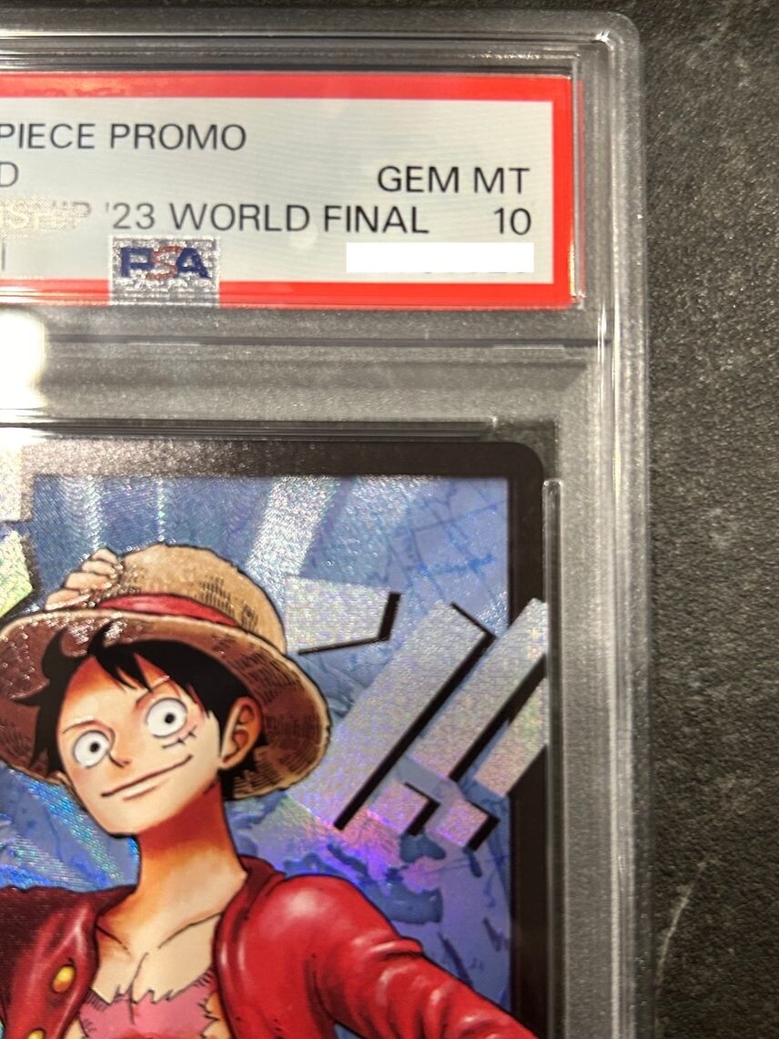 PSA 10 One Pice Don Card Luffy World Final Championship 2023 PSA 10 One Pice Don Card Luffy World Final Championship 2023