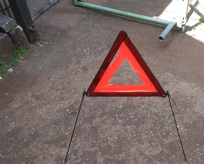 NEU WARNDREIECK NOTFALL PANNE KLAPPSCHILD GEFAHR REFLEKTIEREND AUTO
