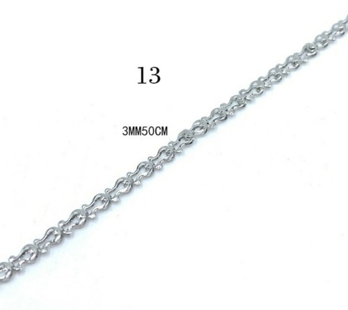 Stainless Steel 19 68 Inch 50 Cm 3 Mm Link Neck Chain Necklace Ebay