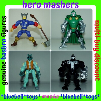 Hero Mashers 6'' Action Figuren Thor Dr Doom Venom Greedo Hasbro Multi-Auktion_A