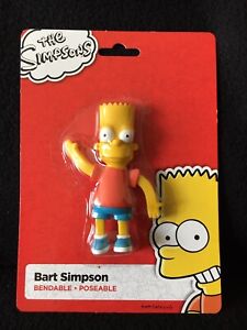 The Simpsons Bart Simpson Bendable Figure Magnet NJ Croce for sale online