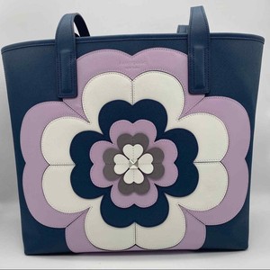 reiley spade flower applique flap crossbody