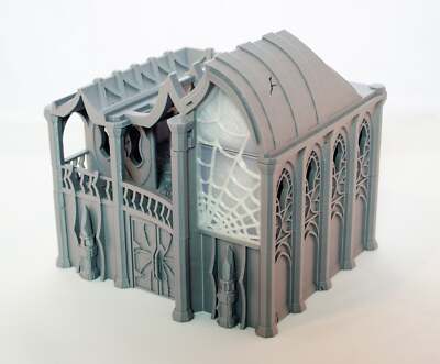 Dark Elf Noble House - Skyless Realms 15mm 28mm 32mm Wargaming Terrain D&D, DnD