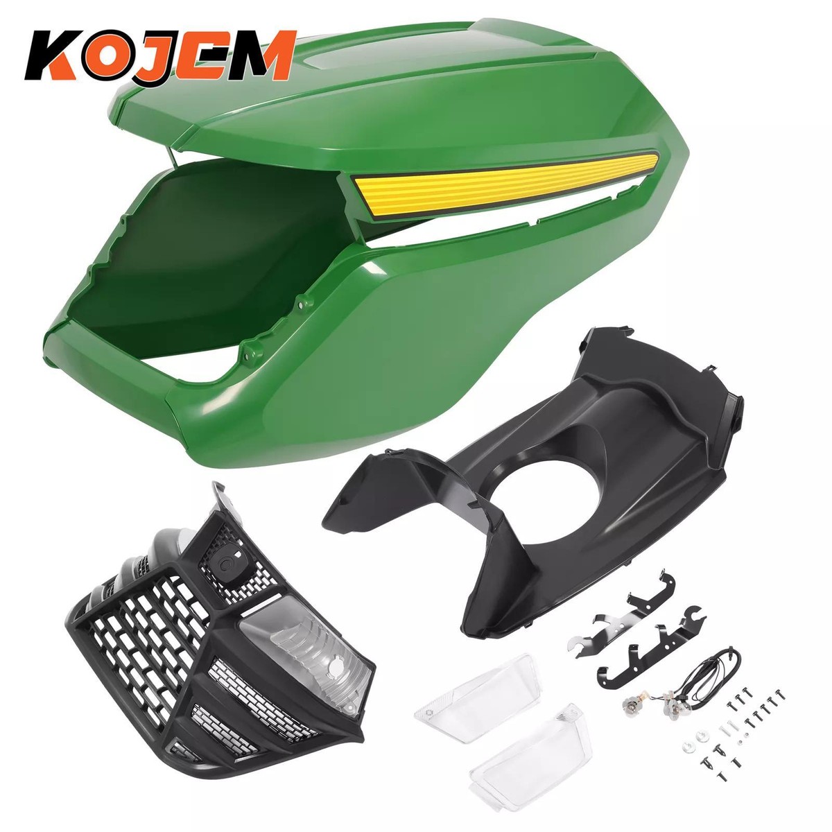 Complete Hood Painted For John Deere X300 X304 X310 X320 X350 X370