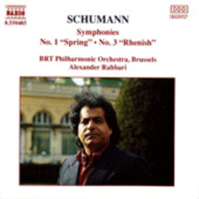 CD Schumann Symphonies No.1 ''Spring - No. 3 ''Rhenish'' Naxos