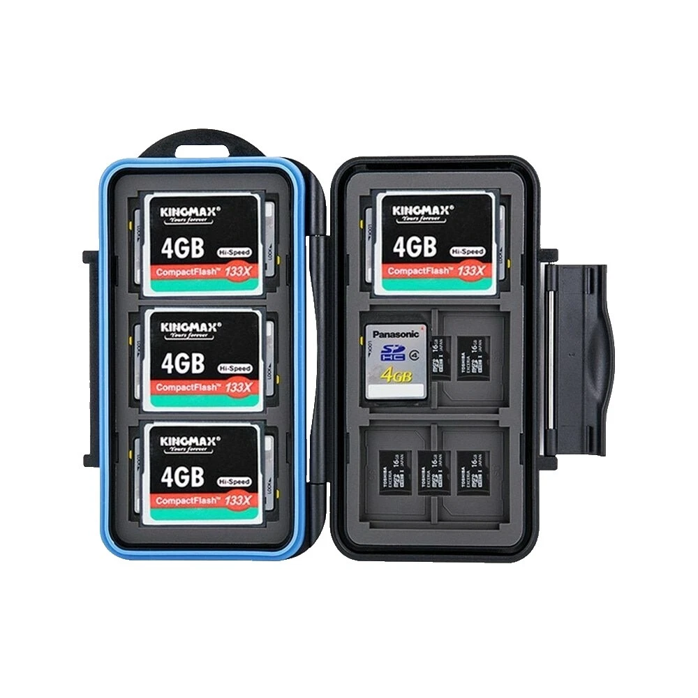 Estuches de tarjetas de memoria de cámaras de cartera