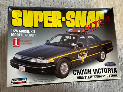 Lindberg -Super-Snap  -Crown Victoria Ohio- Kit No 72713 - Modellbausatz - 1:25
