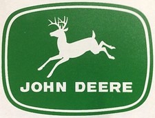 Original Vintage John Deere Mini Iron On Transfer Tractor Size 4x5 inches