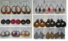 A-011 Wholesale Jewelry lot 10 pairs Mixed Style Drop Fashion Dangle Earring