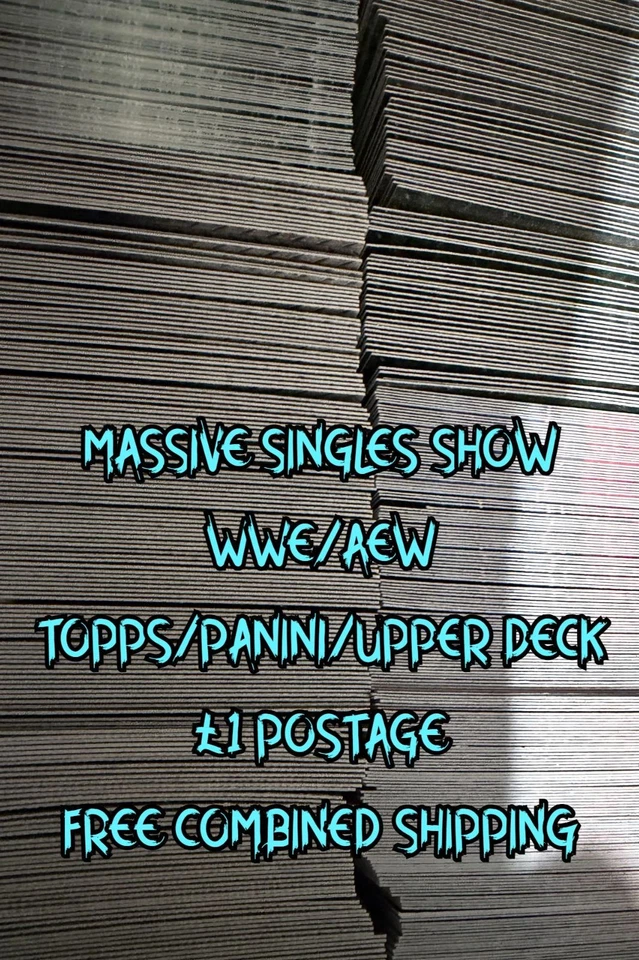 LOW END 10P SINGLES - WRESTLING CHAT - SINGLE CARDS!